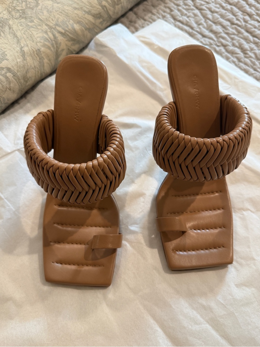 Gia Borghini x RHW Rosie 1 Toe Ring Mule - Picture 7 of 11